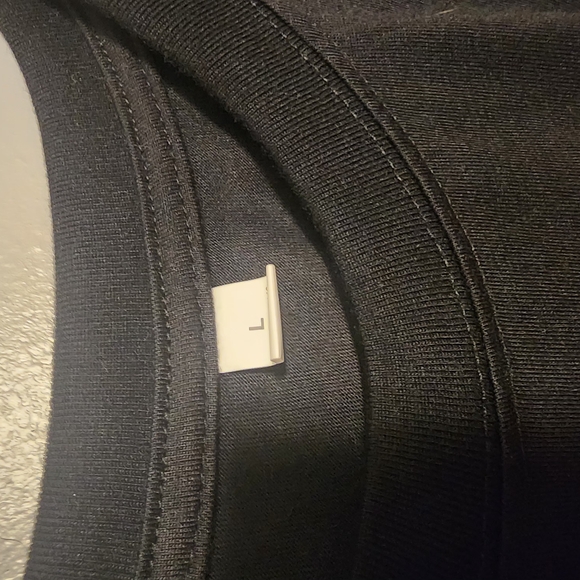 Black and Orange Short Sleeve Peace Tee - Picture 2 of 2